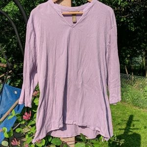 Bit & Bridle Hi/Low Top in Lavender